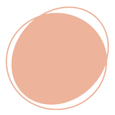 sphère couleur saumon, représentant les parties émotionnelles